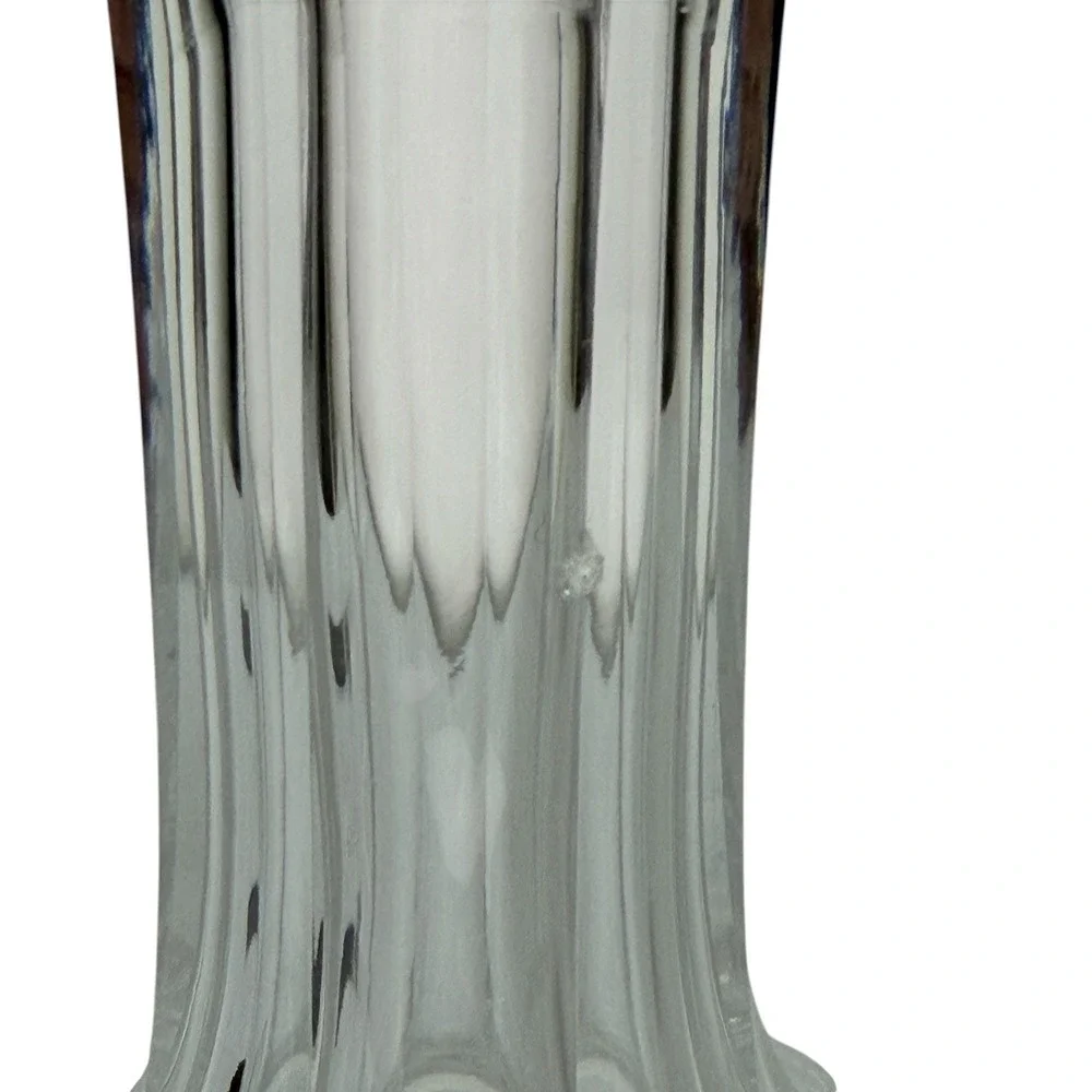 Waterford Lismore Crystal Decanter with Stopper Clear Cut Glass 12 Inch Irish
